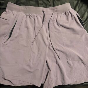 lululemon athletica Men's Light Purple Athletic Shorts